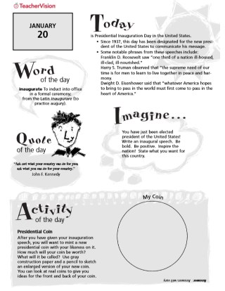 Inauguration Day Printable