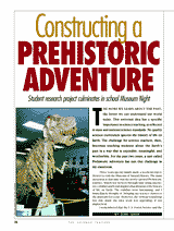 Constructing a Prehistoric Adventure
