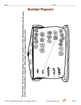 Number Popcorn