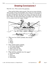 Drawing Conclusions I