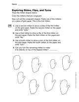 Exploring Slides, Flips and Turns (Gr. 3)