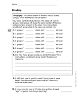 Multiplying and Dividing: Dividing (Gr.3)