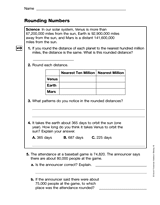 Rounding Numbers (Gr. 5)