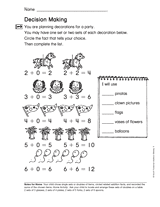 Adding Doubles: Decision Making (Gr. 1)