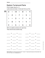 Explore Turnaround Facts (Gr. 1)