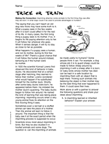 Science, Technology, and Society: Trick or Train?