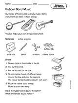 Science and Music: Rubber Band Music