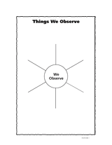 Things We Observe