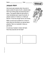 Science and Technology: Jetpack Math