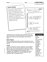 Comparing Living Things: Family Activity