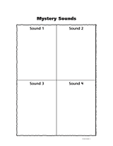 Mystery Sounds