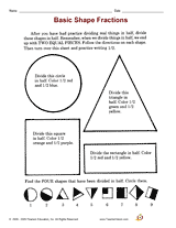 Basic Shape Fractions
