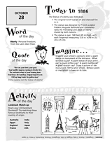 Statue of Liberty Activities