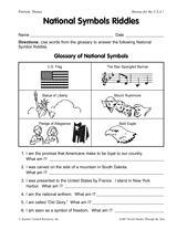 National Symbols Riddles