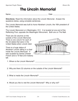 The Lincoln Memorial
