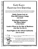 Katie Kazoo Classroom Crew Reporting 1