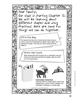 Family Activities: Shapes and Fractions