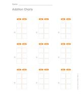 Addition Charts