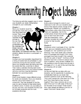 Third Grade Community Project Ideas