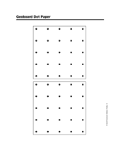 Geoboard Dot Paper