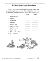 Estimating Large Numbers