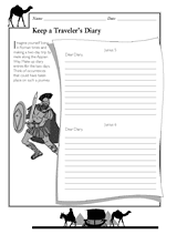 Ancient Times: Keep a Traveler's Diary