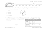 Math Warm-Up 180 for Gr. 5 & 6: Graphs, Data & Probability