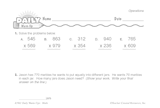 Math Warm-Up 65 for Gr. 5 & 6: Operations