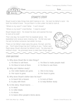 Reading Warm-Up 113 for Gr. 1 & 2: Contemporary Realistic Fiction