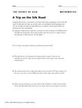 A Trip on the Silk Road