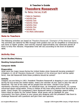 Theodore Roosevelt Teacher's Guide