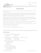 Reading Warm-Up 84 for Gr. 5 & 6: Fairy Tales and Folklore