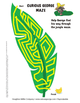 Curious George Jungle Maze