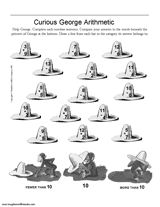 Curious George Arithmetic - Addition &amp Subtraction
