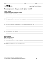 How Do Pressure Changes Create Global Winds?