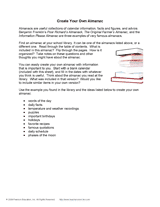 Create an Almanac