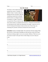 Save the Koala