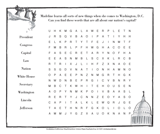 Madeline at the White House Word Search