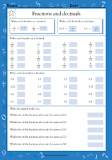 Fractions and Decimals II