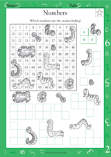 Hidden Numbers 1-100