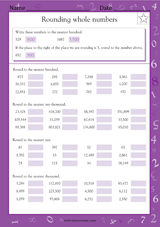 Rounding Whole Numbers
