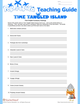 Time Tangled Vocabulary Challenge