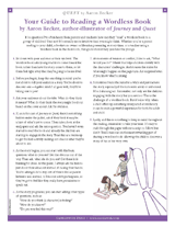 Your Guide to Reading a Wordless Book