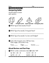 Comparing Solids