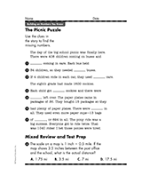 The Picnic Puzzle