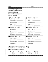 Comparing Estimates
